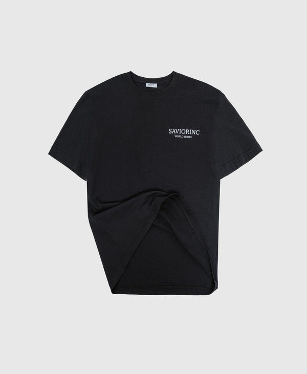 SAVIOR logo print t-shirt